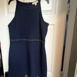 Michael Kors Navy knit dress XL
